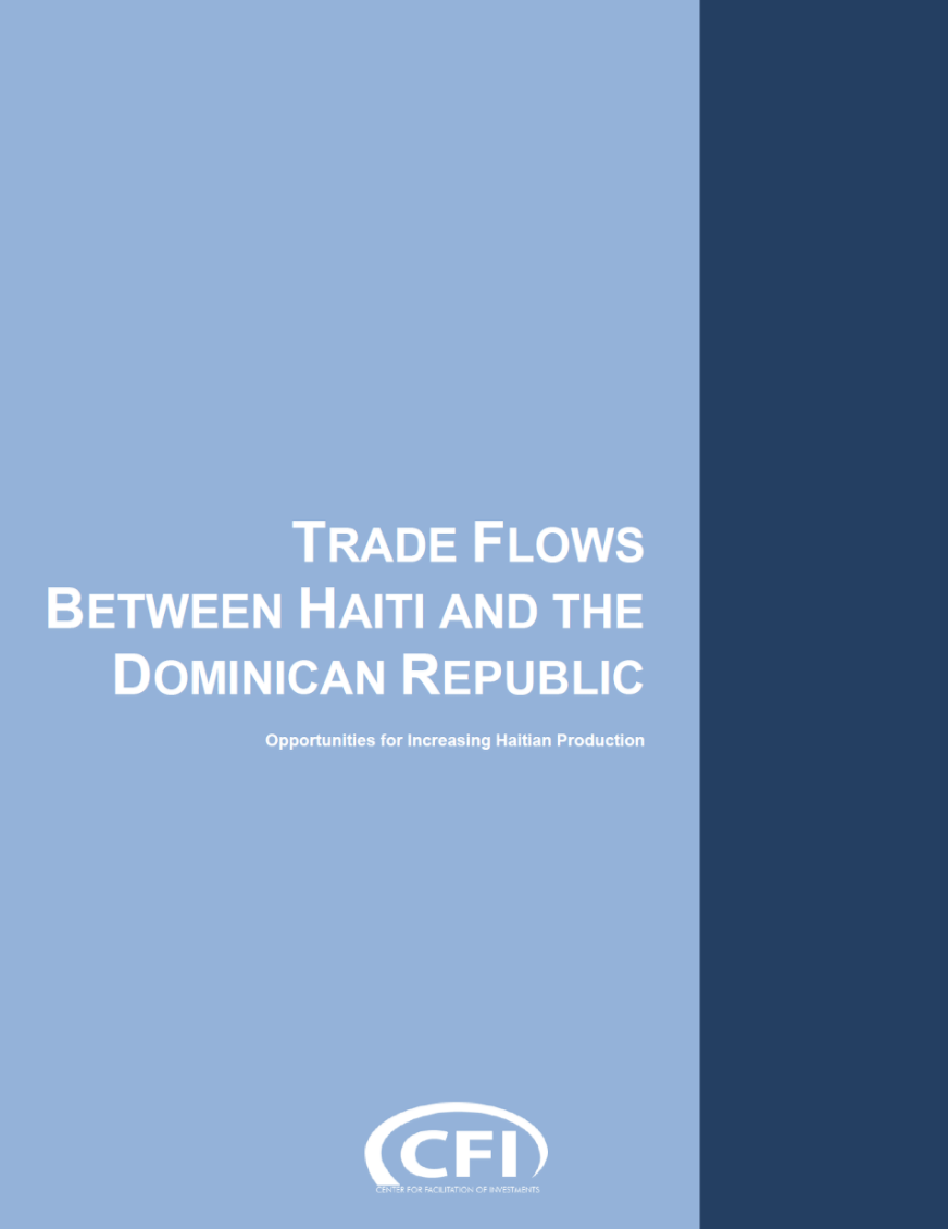 Trade flows between Haiti and the Dominican Republic